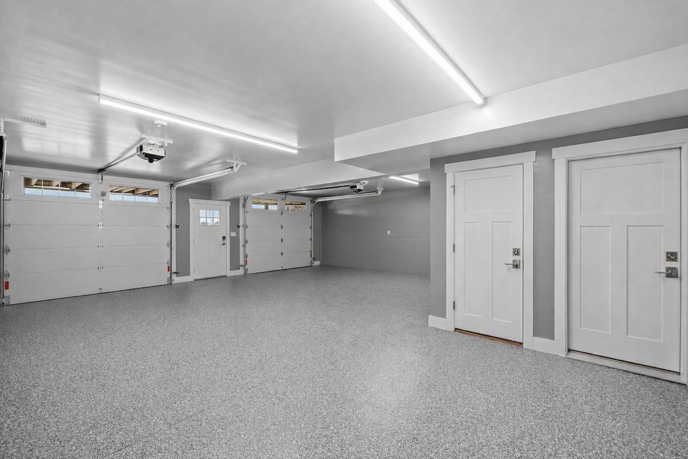 Garage floor concrete